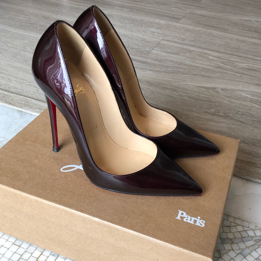 Christian Louboutin So Kate in Rouge Noir